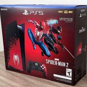 Sony PS5 Spider-Man 2 Limited Edition Console Bundle (New)